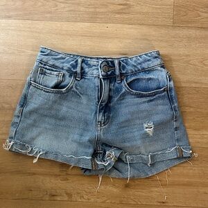 Pacsun Denim Distressed Women Denim Jean Shorts